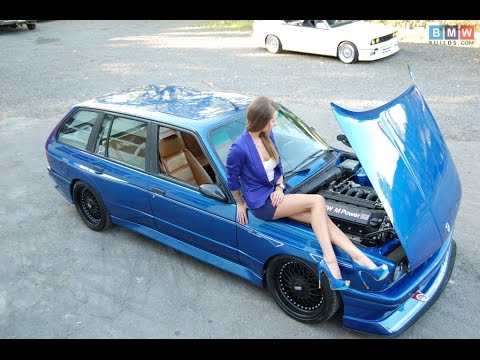 BMW E30 M3 Touring with an S50 engine transplant