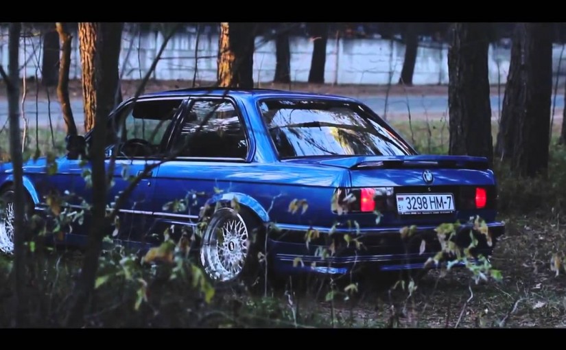 Stanced BMW E30 from Belarus