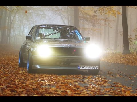 BMW E30 drifting in Poland